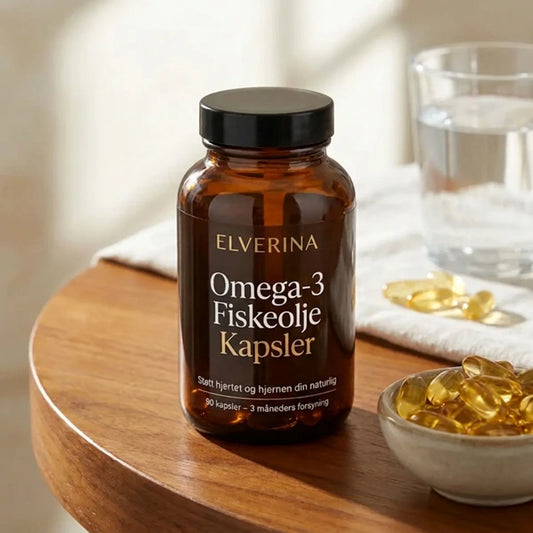 Elverina Omega-3 Kalaöljykapselit